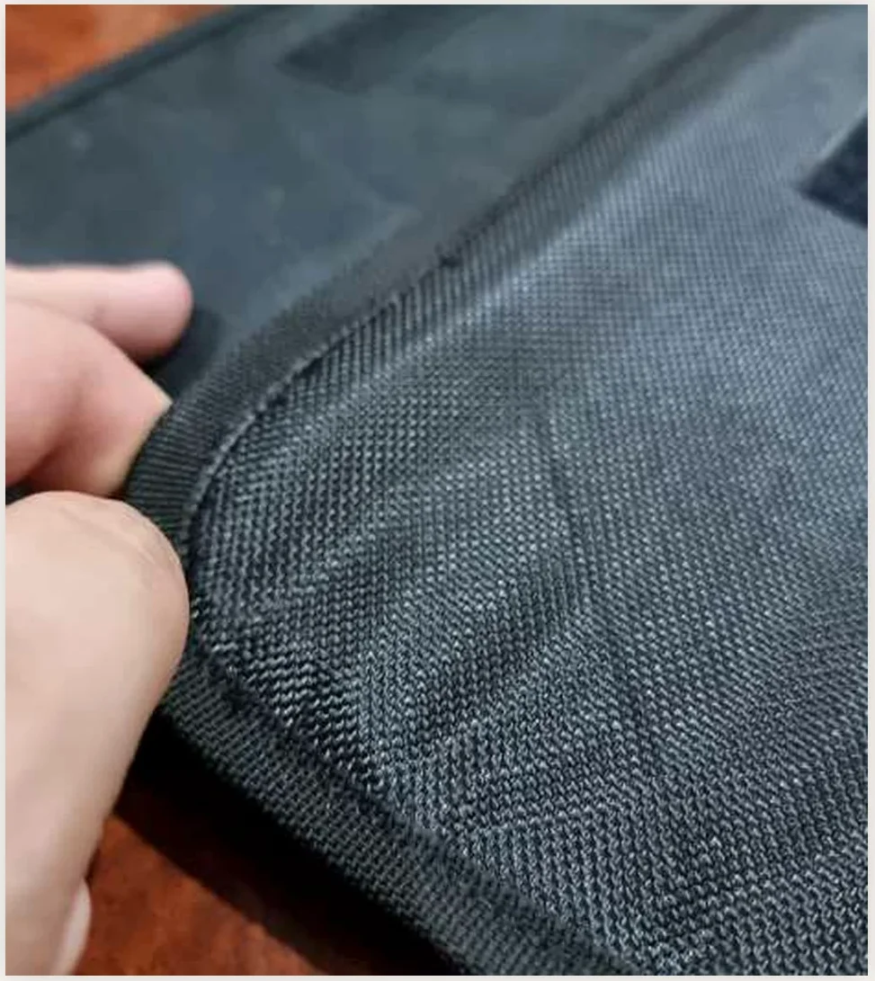 Detail tekstur bahan cordura